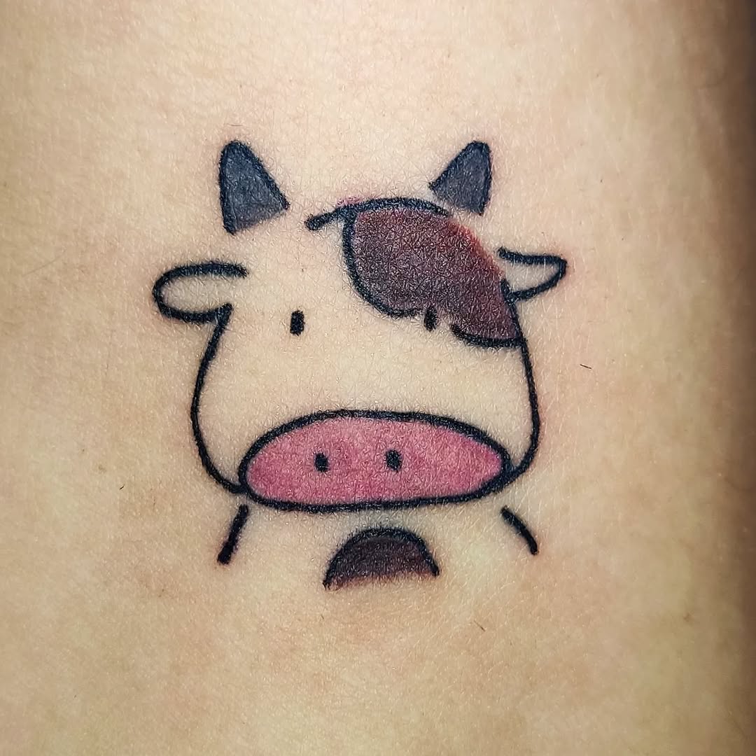 Tatuagem Vaca